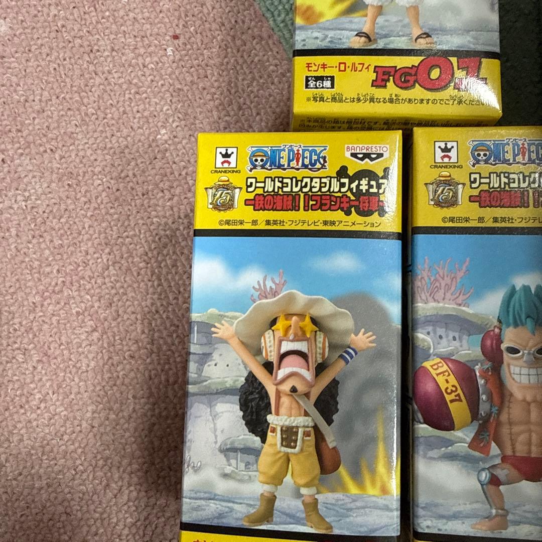 ワンピース フィギュアセット ワーコレ5点セット⓼