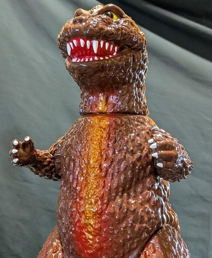 安楽案作ゴジラ1954（メディコムトイ）ギニョール版3期 ソフビフィギュア