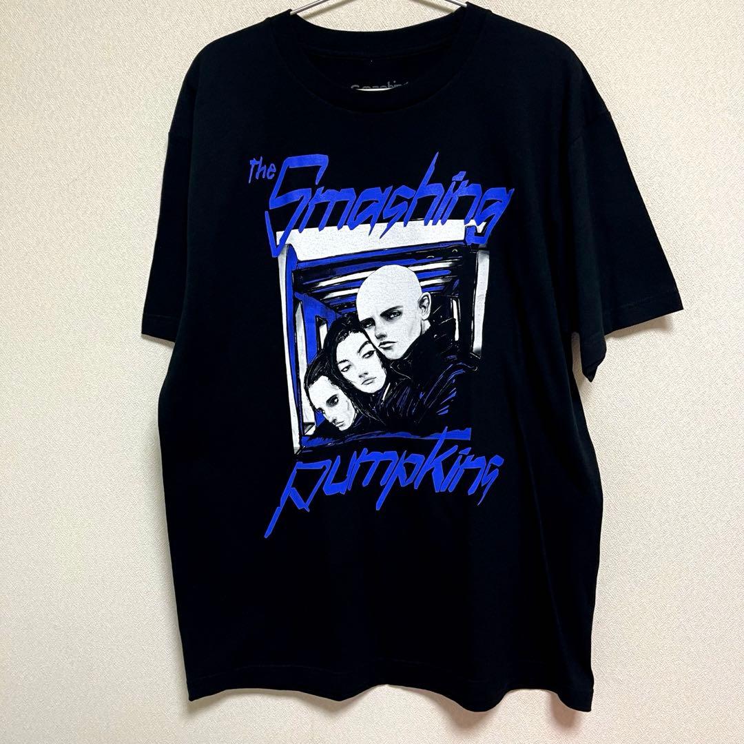 【Lサイズ新品未使用】スマッシングパンプキンズ Tシャツ 黒 スマパン 日本公演