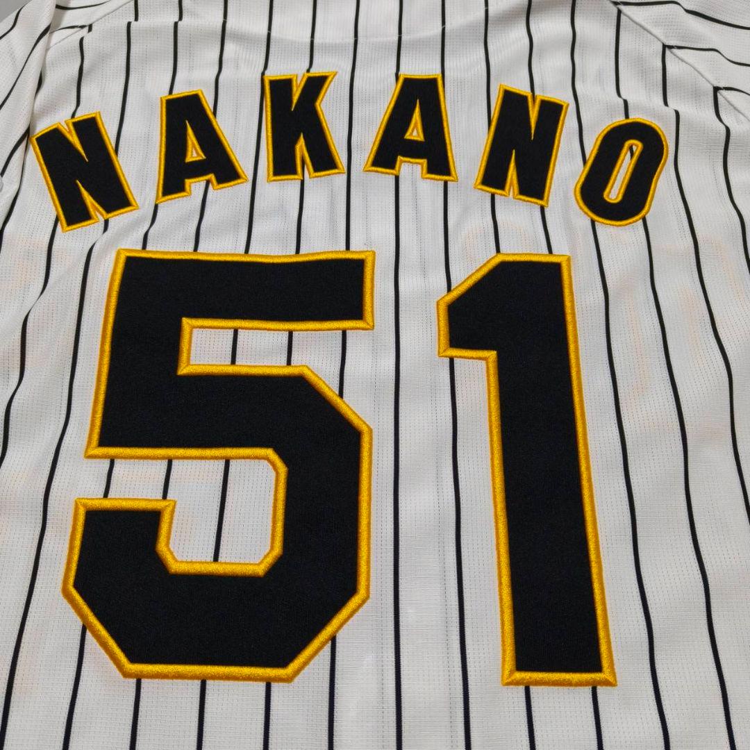 阪神タイガース 中野拓夢 応援歌入り ホームユニフォーム