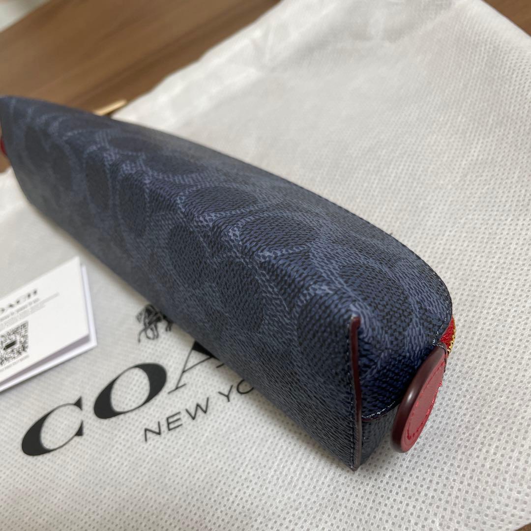 【新品】COACHコーチ★ノートブック&ペンケース★シグネチャーキャンバスレザー