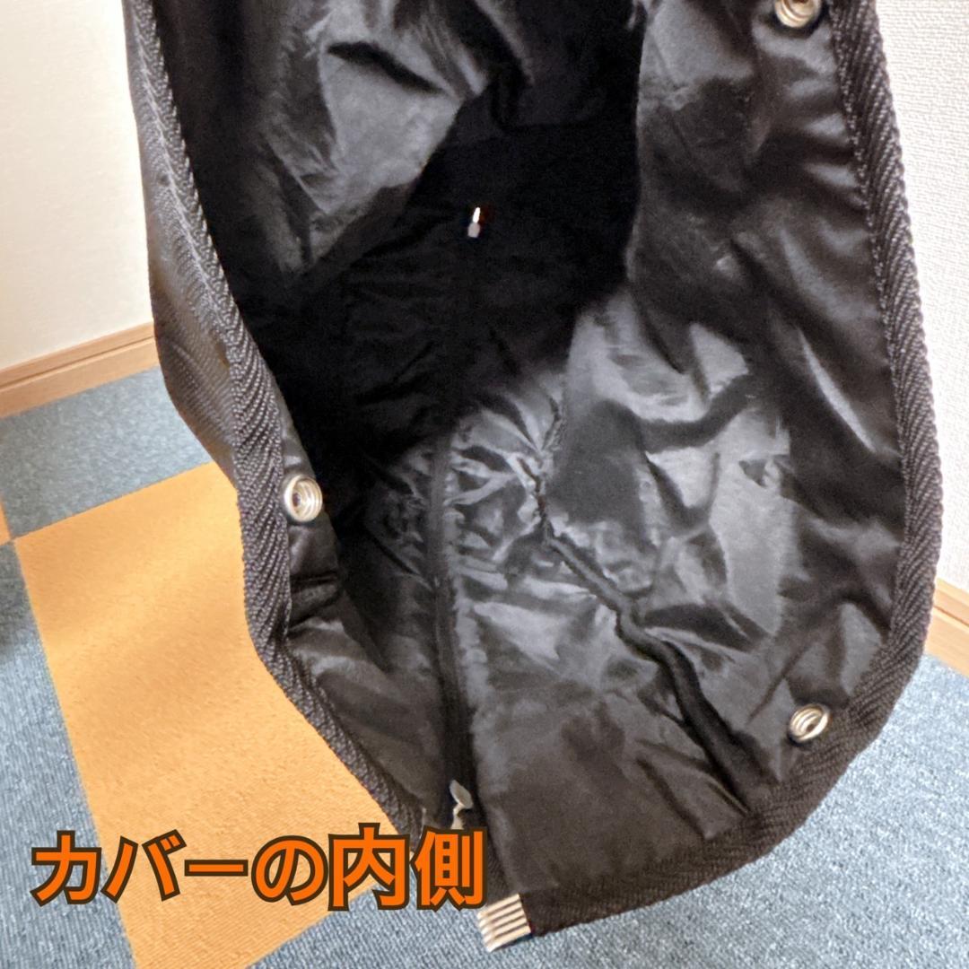 Wilson キャディバッグ 黒白 ゴルフバック ナイロン 布 きれい 未使用級