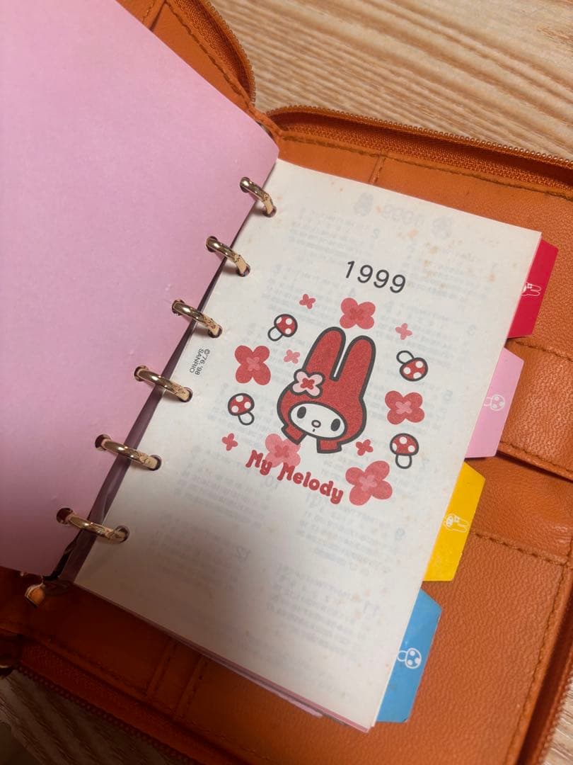 ※専用※マイメロディ　シール帳　システム手帳　財布　平成　レトロ　1999年