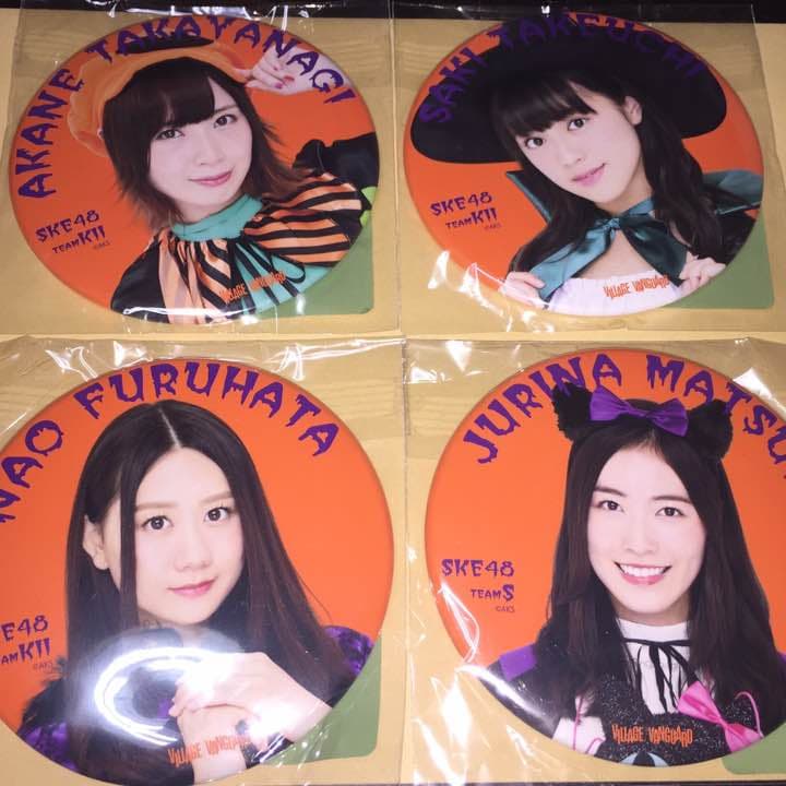 SKE48 ヴィレッジヴァンガード 限定 ハロウィン 缶バッジ 検)クリスマス