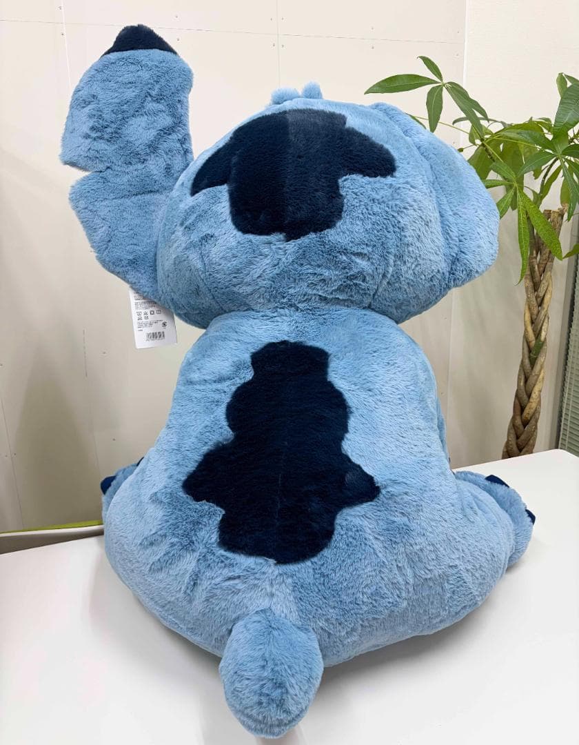 新品 約80cm ★ スティッチ 特大 ぬいぐるみ コストコ ブランケット付き