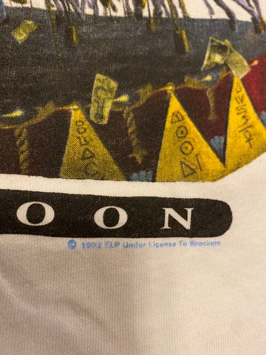 EMERSON,LAKE & PALMER TOUR 1992 Tシャツ XL