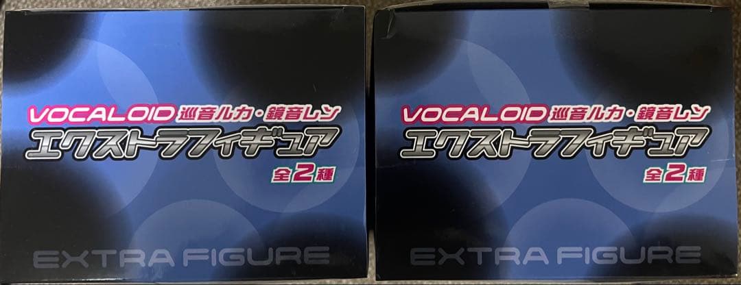 新品未開封！ 鏡音レン 巡音ルカVOCALOID エクストラフィギュア セット