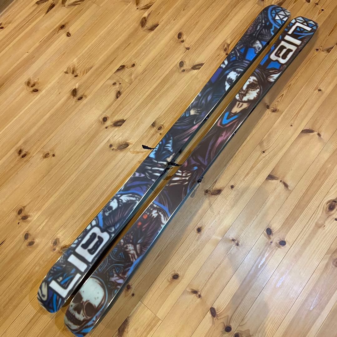 LIB TECH BACKWARDS 172cm ビィンディング付き スキー