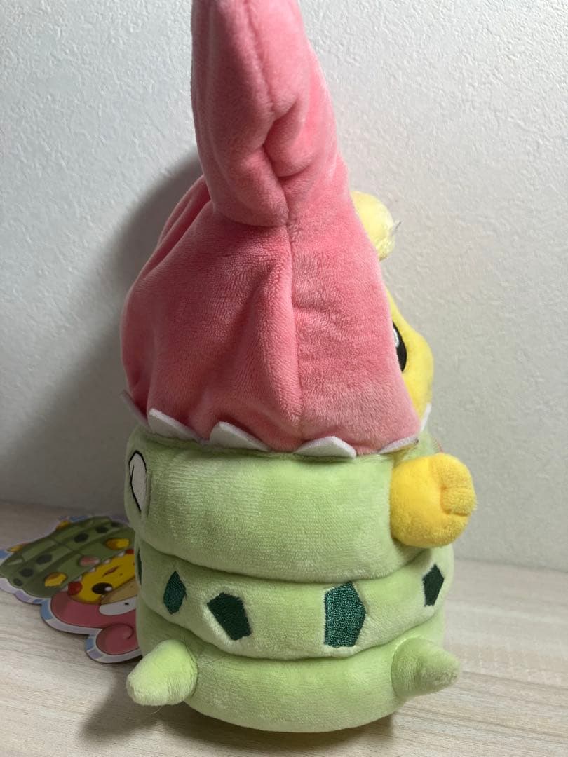 ピカチュウ ぬいぐるみ　メガヤドランのポンチョを着たピカチュウ　タグ付き