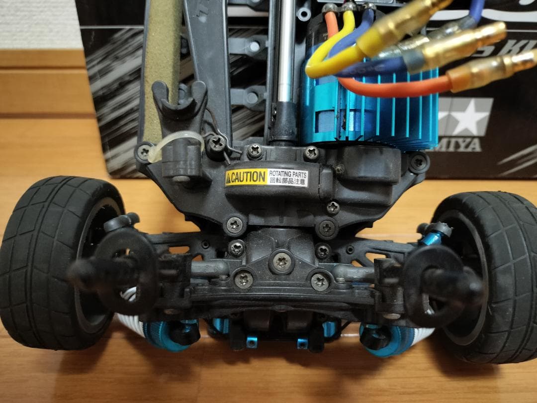 Tamiya TB-03R カローラアクシオボディ 12.5Tブラシレス