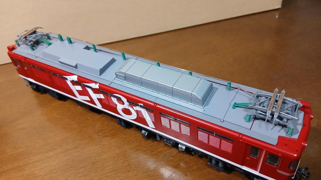 トミックス　HO-148　EF81 95 レインボー　部品未取付　おそらく未走行