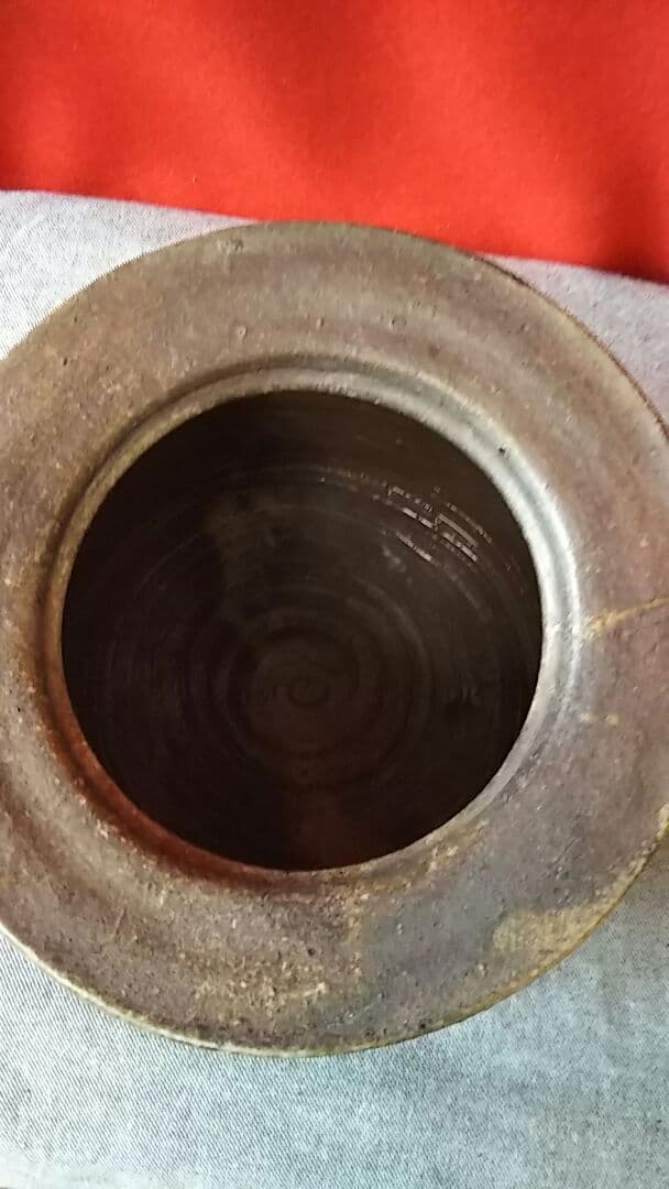 古備前焼き。水指
