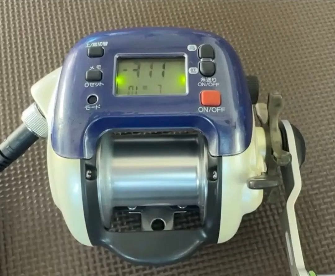 SHIMANO 電動丸 3000EV ジャンク 部品取り 電源ケーブル付