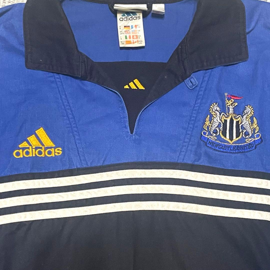90s adidas ヴィンテージ ニューカッスル ドリルトップジャケット