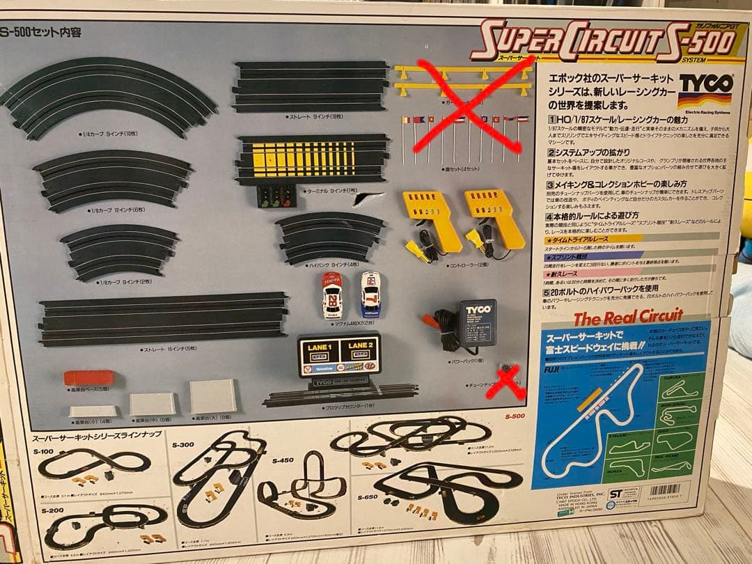 当時物　昭和レトロ　エピック社　TYCO NASCAR スロットカー HO