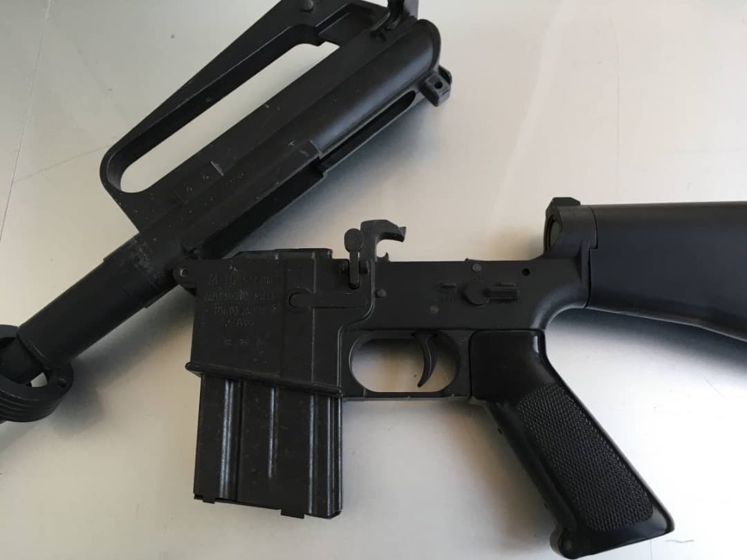 1979年 コクサイ M16 A1 ベトナム フルメタル 平玉火薬式 未発火