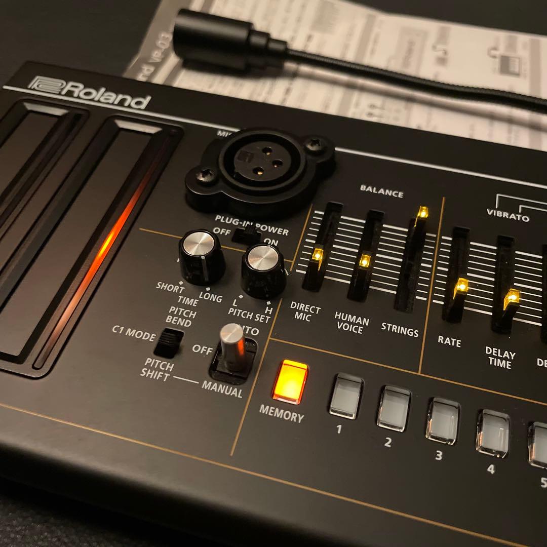 Roland Vocoder VP-03 ヴォコーダー VP-330 YMO機材