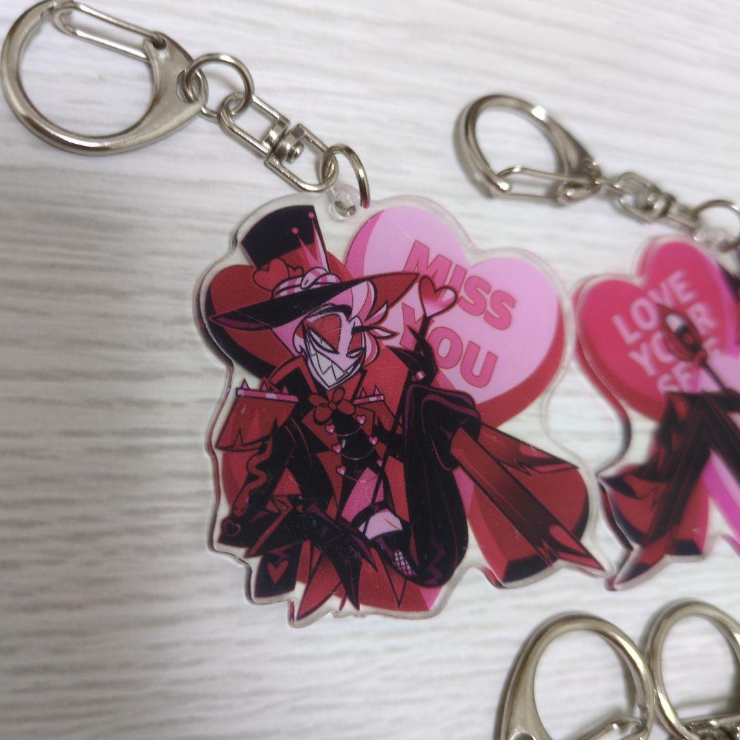 ハズビンホテル バレンタイン アクリルキーホルダー　4セット　全種類