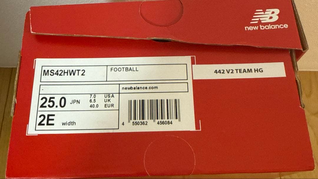 【new balance】サッカースパイク　25.0㎝/1127