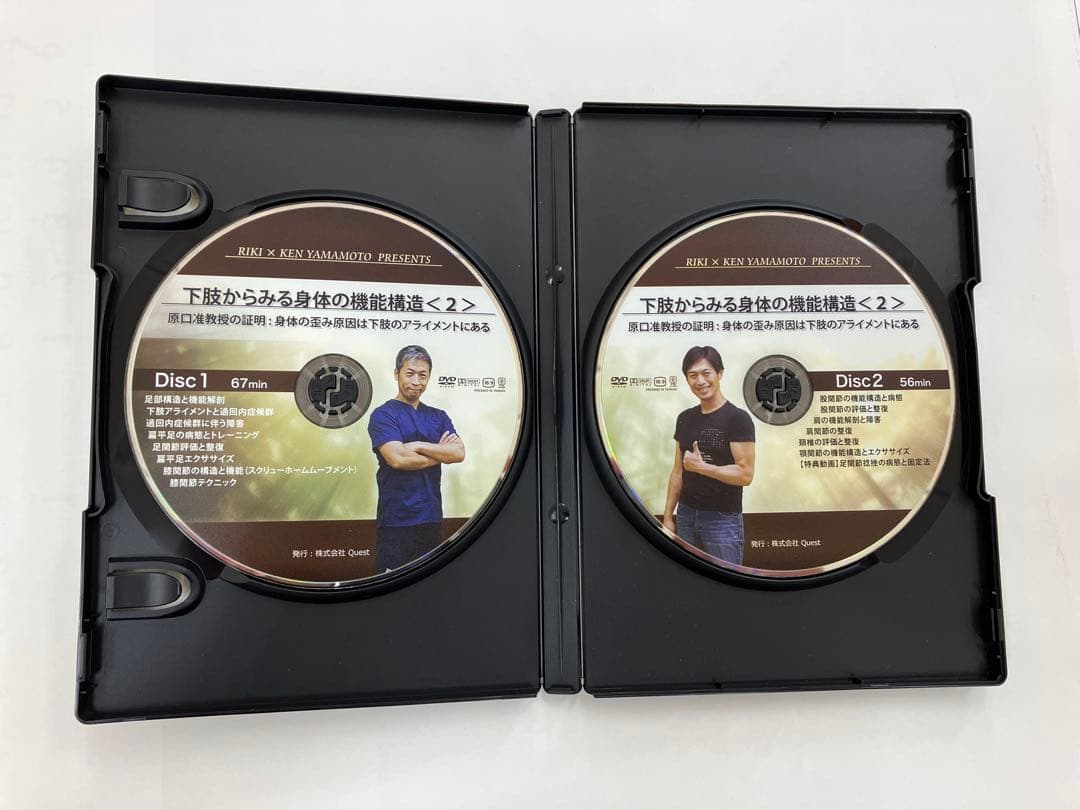 【最終価格】下肢からみる身体の機能構造〈2〉原口力也 ×ケンヤマモト