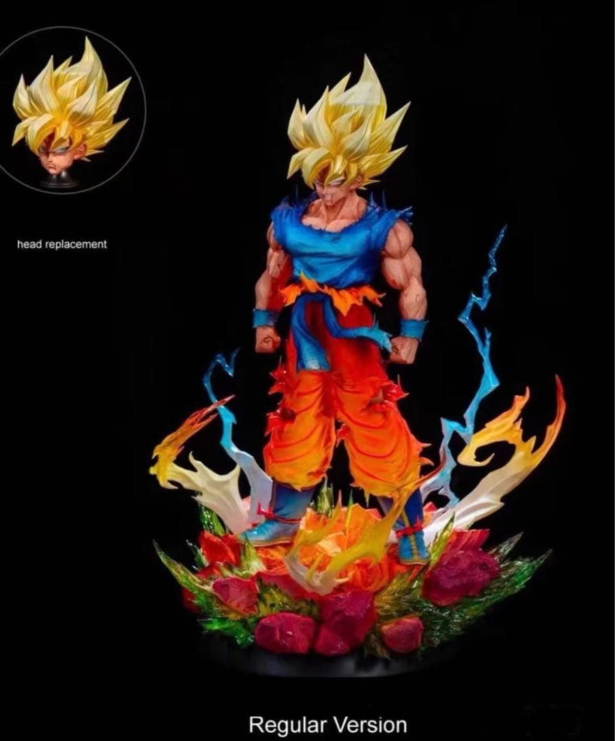 ドラゴンボール 孫悟空 ガレキ ガレージキット スタチューX③⑦④
