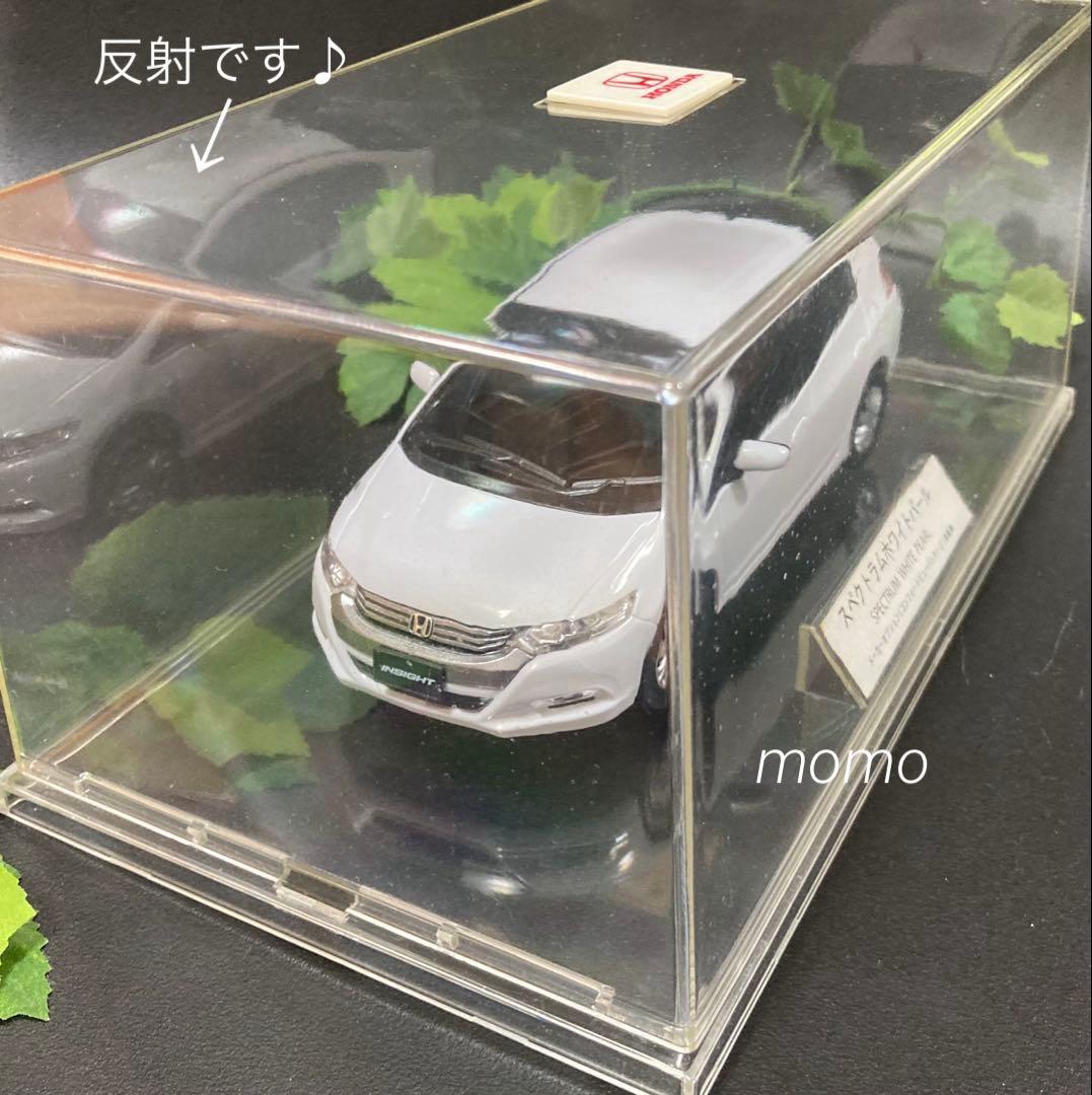 極美品　ホンダ インサイト 1/24 スペクトラムホワイトパール　カラーサンプル