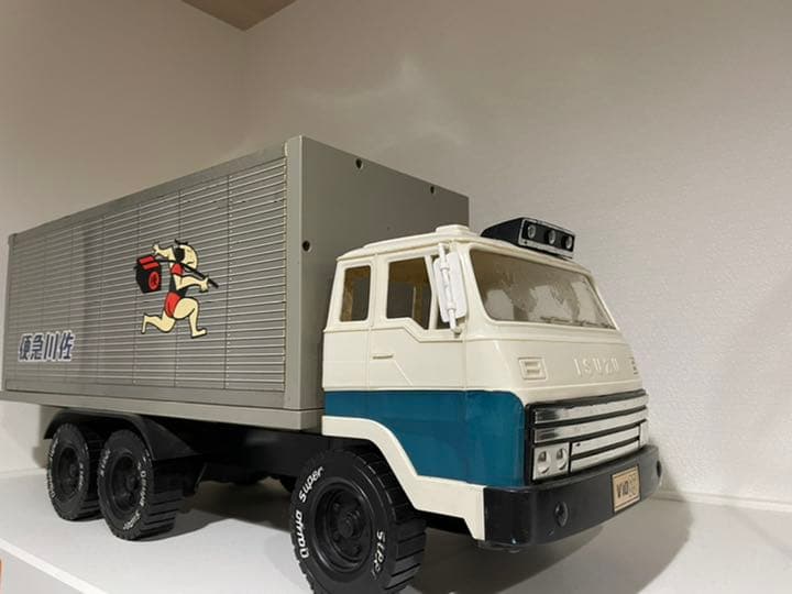佐川急便トラック　激レア品　ブリキ製　非売品