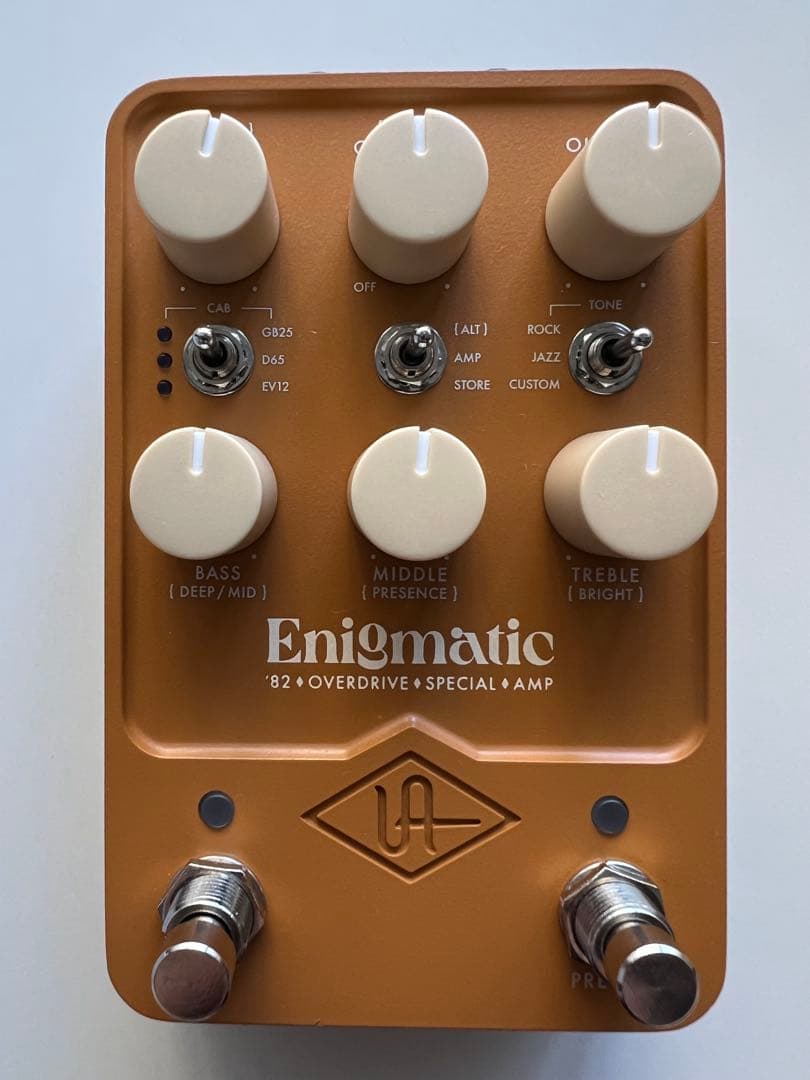 ギター UAFX Enigmatic 82 Overdrive Special Amp