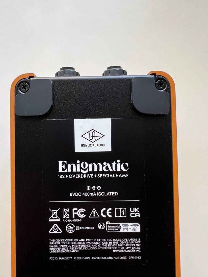 ギター UAFX Enigmatic 82 Overdrive Special Amp