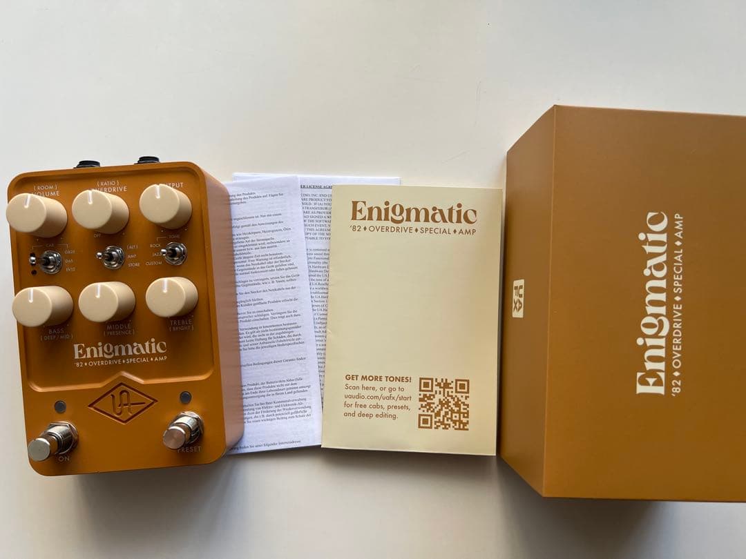 ギター UAFX Enigmatic 82 Overdrive Special Amp