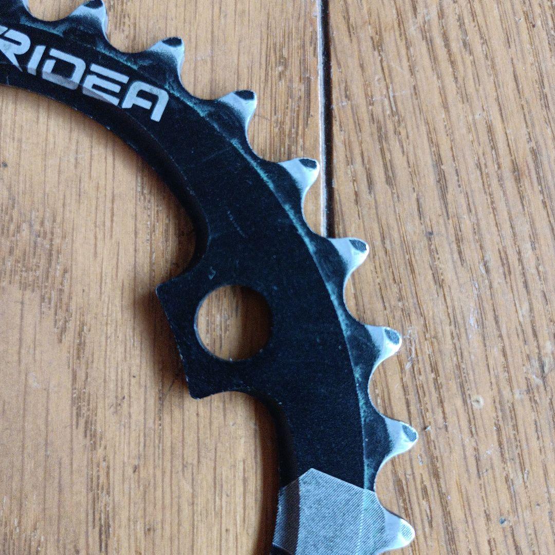 RIDEA POWERING チェーンリング 50T 34T セット