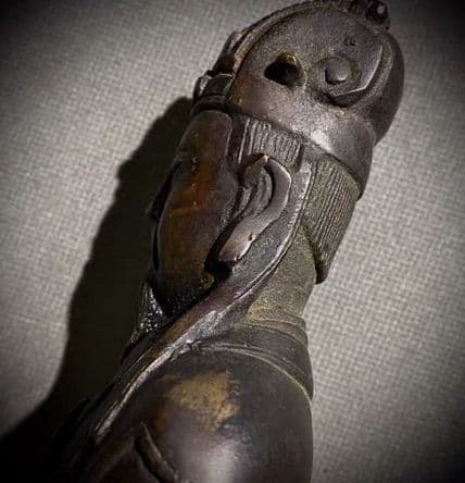 銅器 人物像 古美術 コレクション品 銅製 工芸品 彫刻装飾品置物