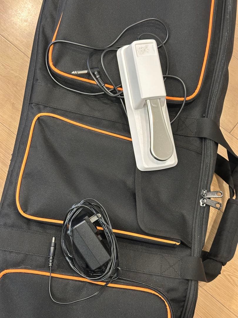 YAMAHA P-225 電子ピアノ 美品 ケース・ペダル・USBケーブル付