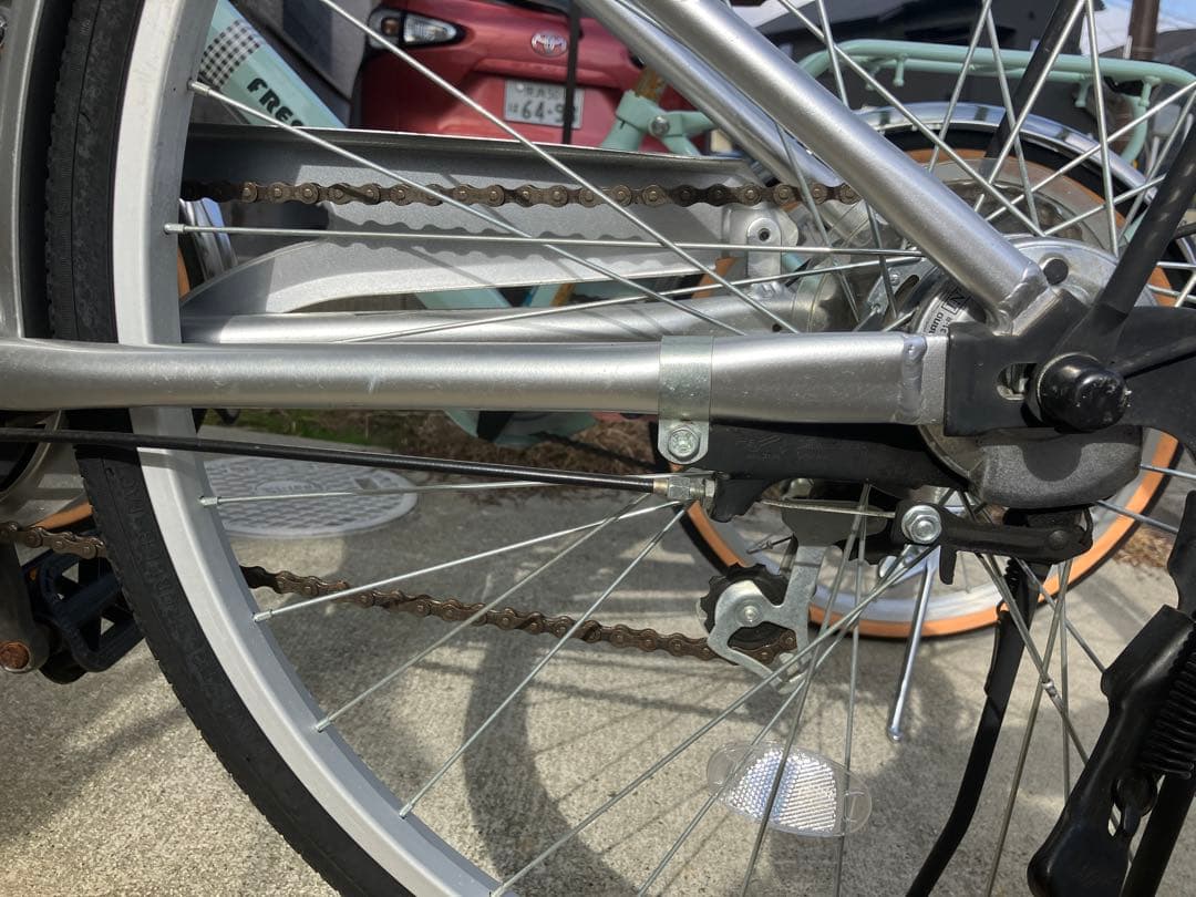 ぎんこた 購入不可 ALUSHINO 自転車 26インチ 変速機付き