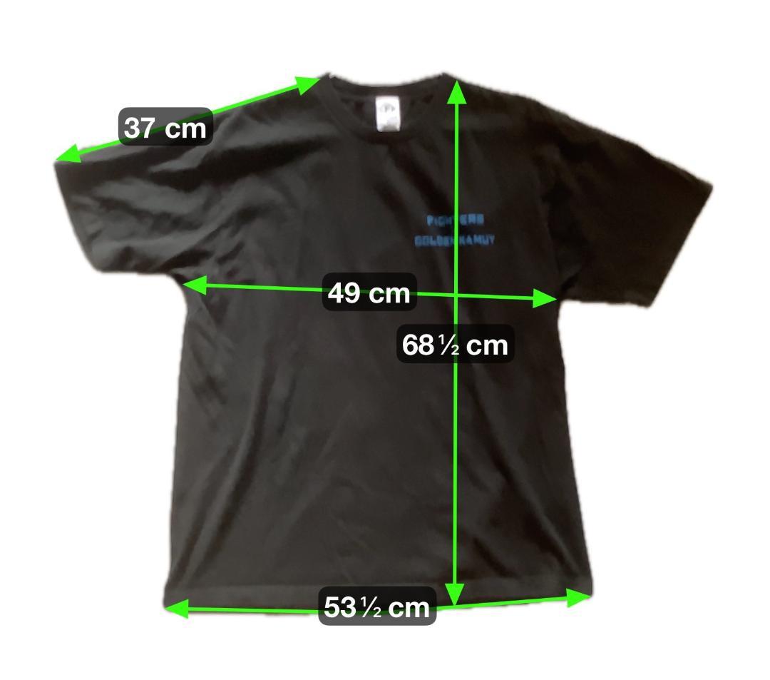 北海道日本ハムファイターズ ゴールデンカムイ 月島由竹 コラボTシャツ