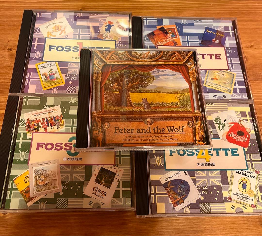 外国語　絵本　世界の絵本 FOSSETTE セット　CD　翻訳付