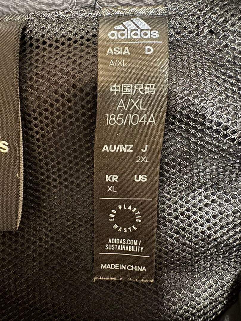adidas ウインドブレーカー 上下セット 2XL
