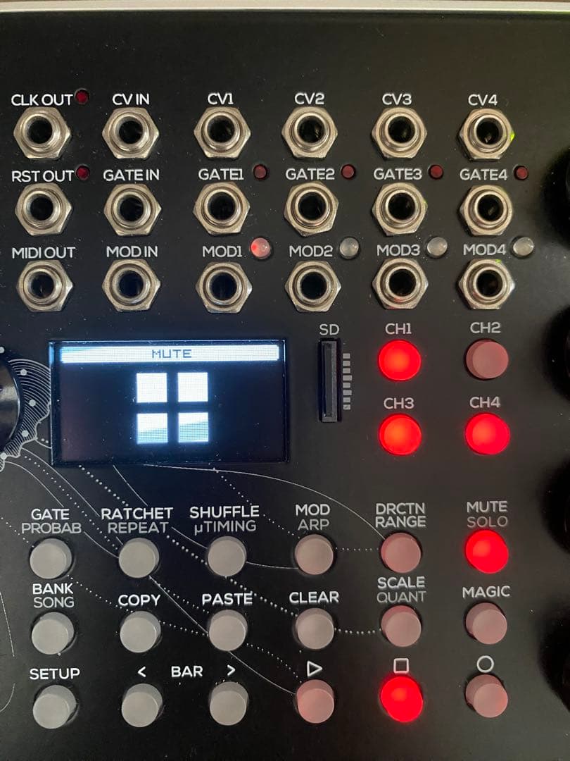 鍵盤楽器 Erica Synths Black Sequencer