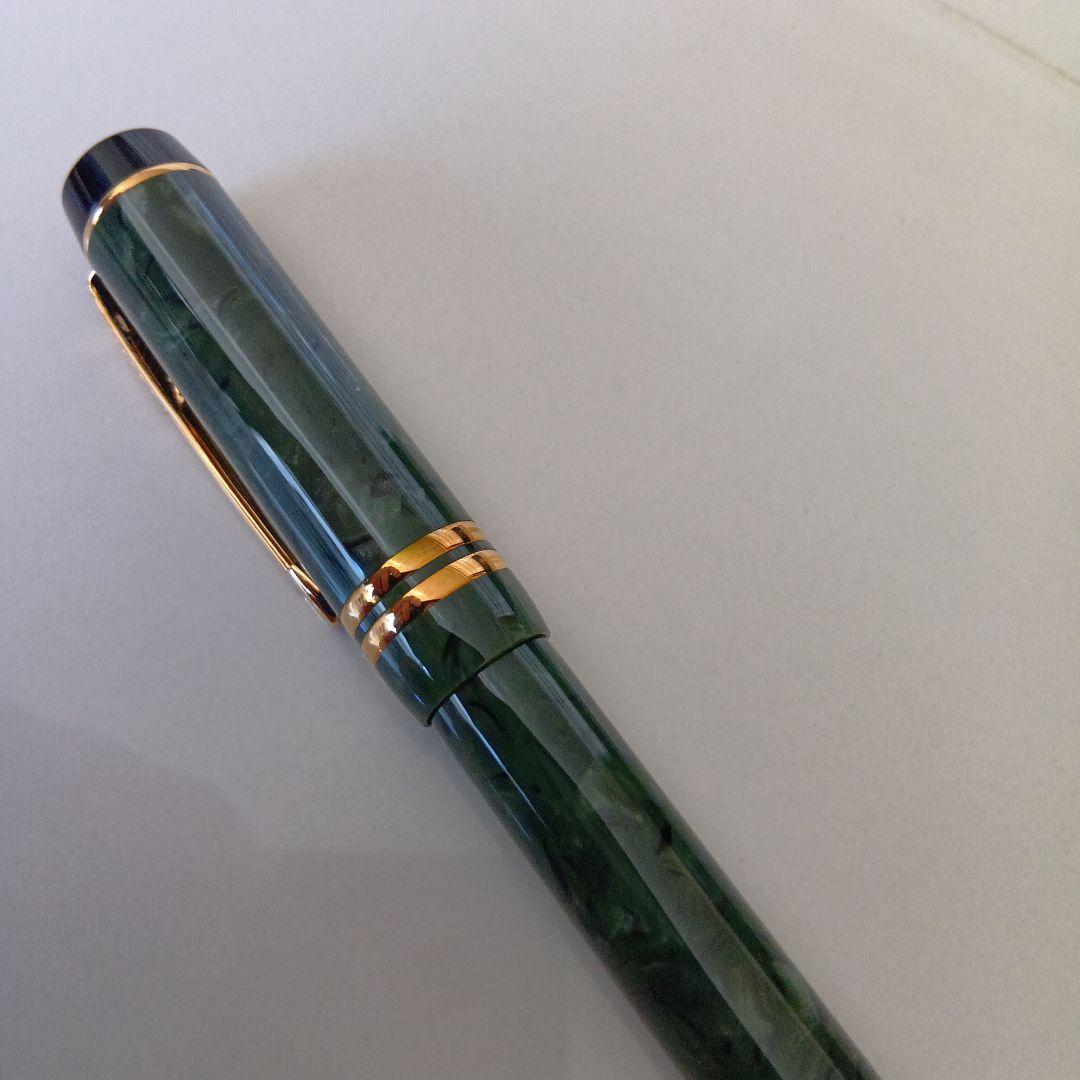 【未使用】Parker Duofold 万年筆 グリーン