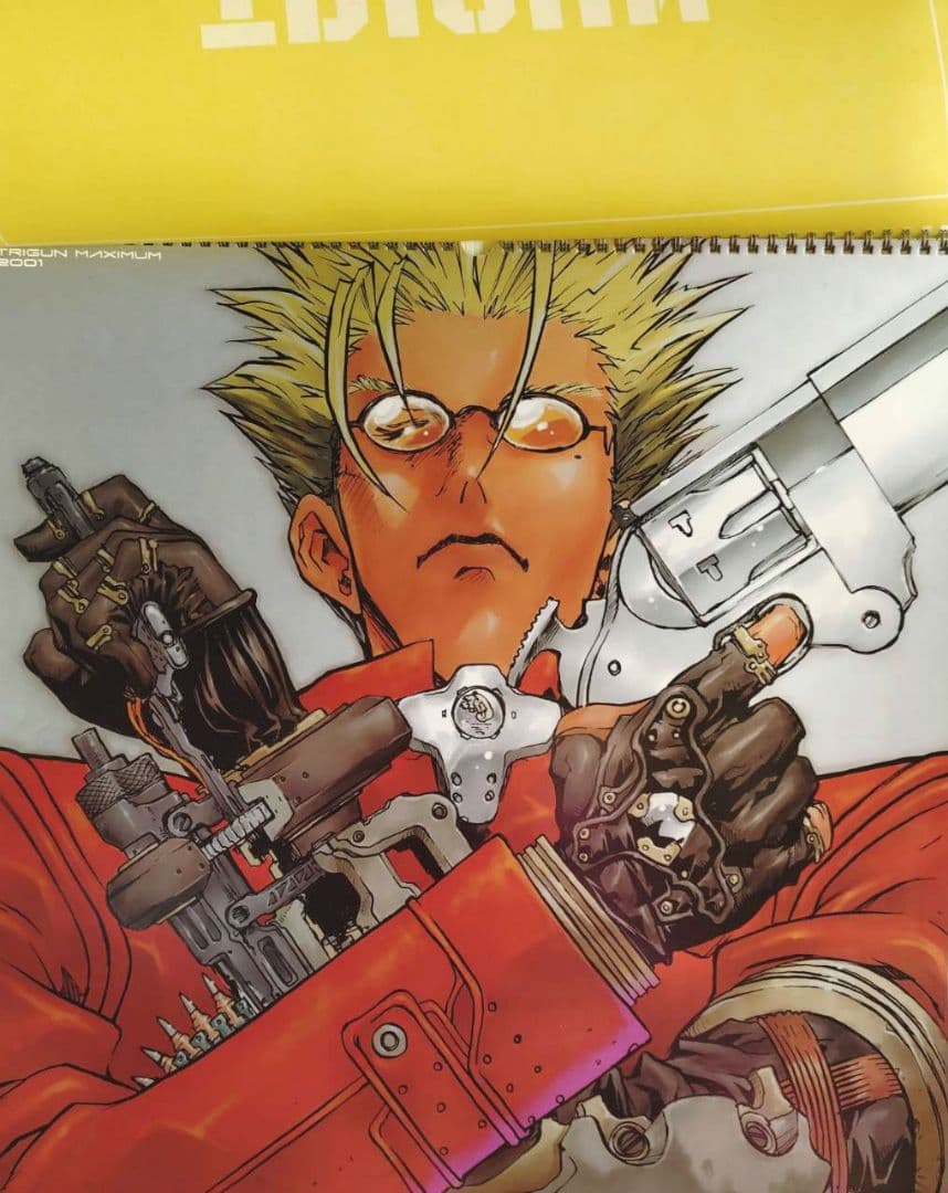 内藤泰弘　トライガンマキシム　カレンダー　3点セット
