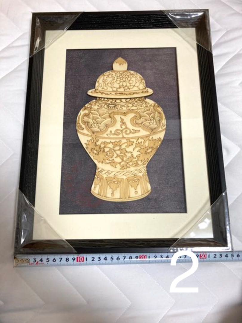 ウッドバーニング　インテリア　アート　アンティーク　おしゃれ　絵画　額