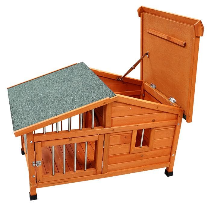 ★木製★ 犬小屋 大型 サークル 犬舎 屋外ハウス 外飼い ペットゲージ 中型犬