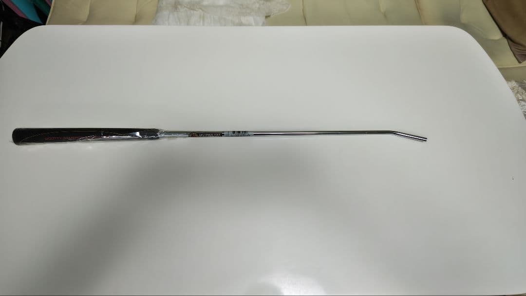 新品グリップ付き パター用スチールシャフト 34インチ