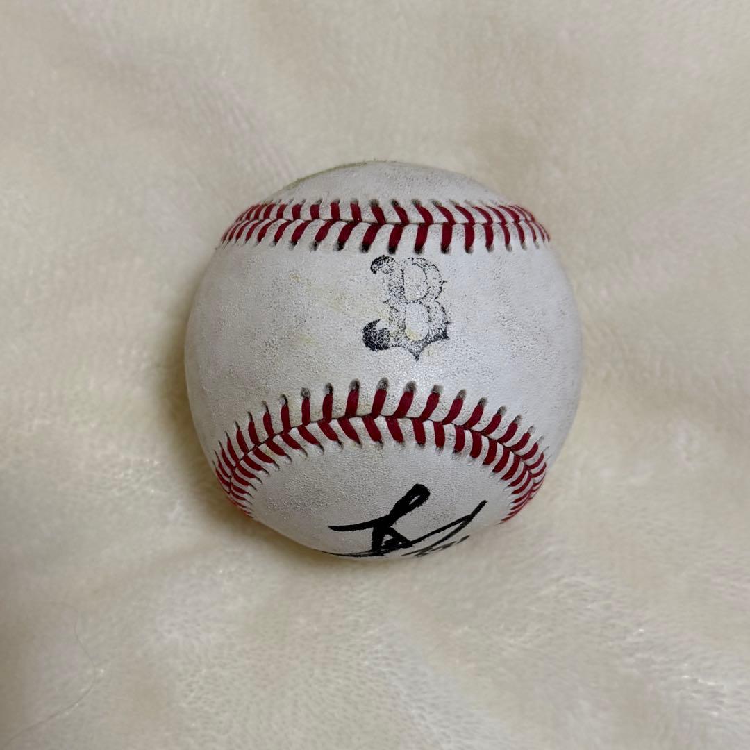 オリックス・バファローズ 藤川敦也 直筆サインボール 練習球