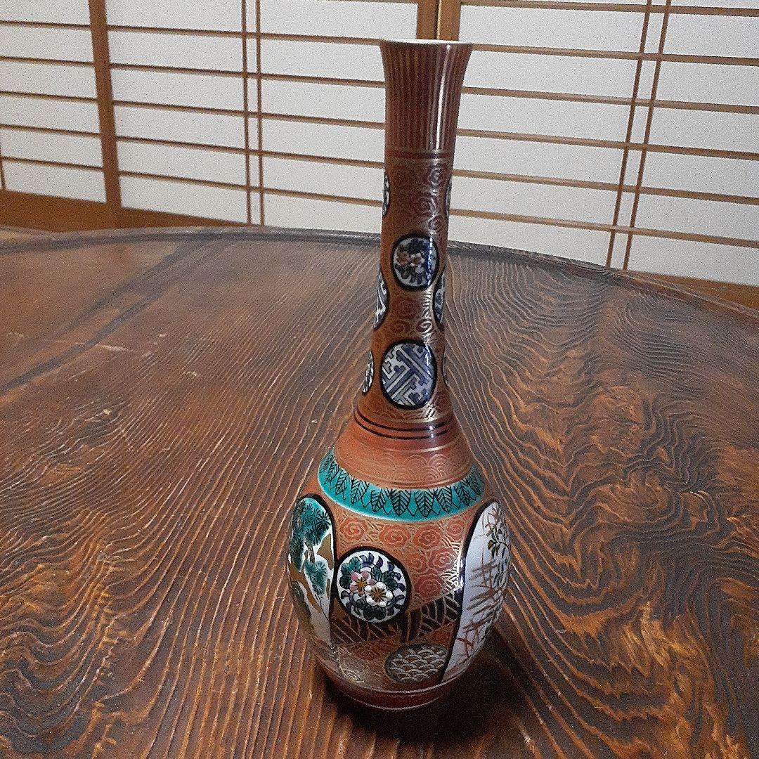 幕末～明治期九谷焼花瓶