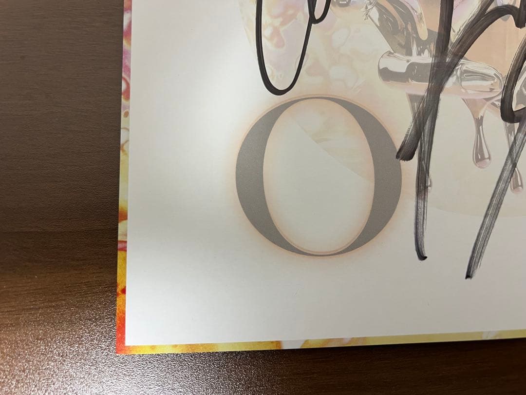 B'z 直筆サイン　FYOP 京セラドーム　ファイナル