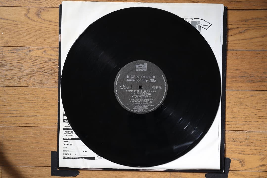 洋楽 Nice & Smooth : jewel of the nile 12\"