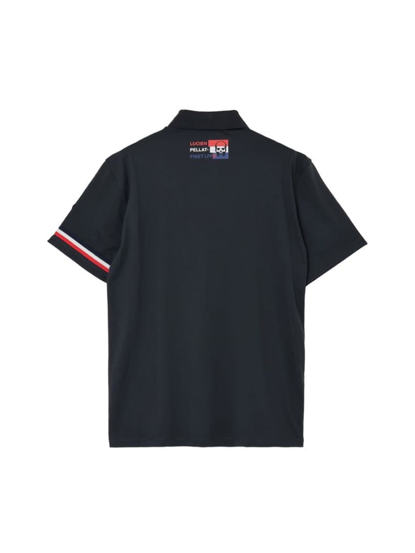 LPFG メンズ スカル＆トリコロールバンド 半袖ポロシャツ　美品