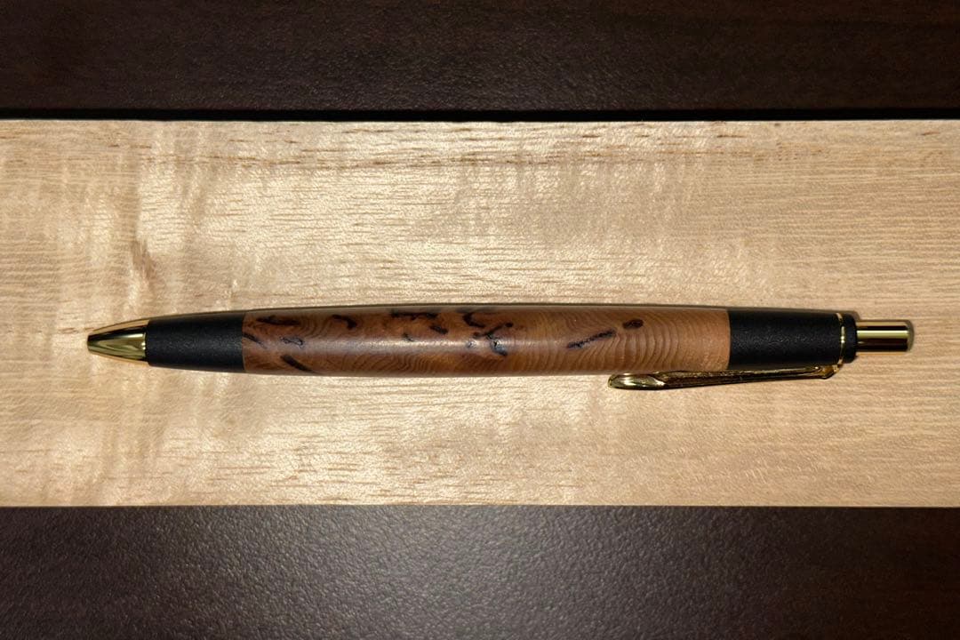 野原工芸似　屋久杉工房京 屋久杉 無垢 シャープペンシル0.5mm