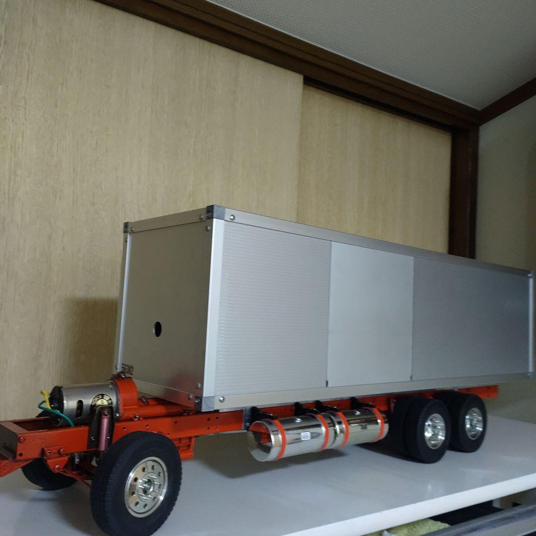 タミヤ1/14トレーラー改造単車